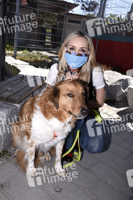 Fototermin mit Isabella Hübner im Tierheim München