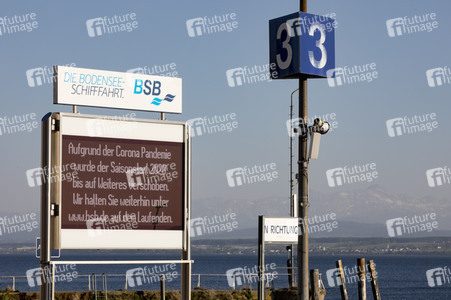 Symbolfoto Einstellung des Personenschiffverkehrs