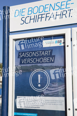 Symbolfoto Einstellung des Personenschiffverkehrs