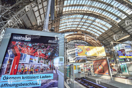 Symbolfoto Bahnhof Frankfurt