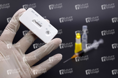 Symbolfoto Corona-Test