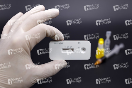 Symbolfoto Corona-Test