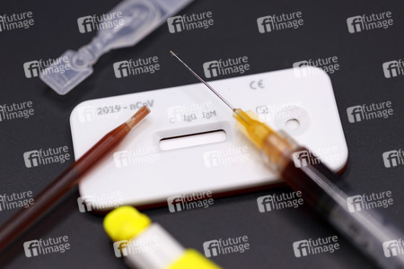 Symbolfoto Corona-Test