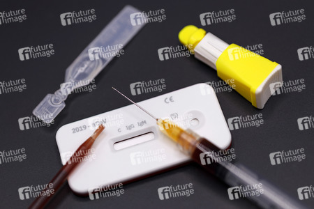 Symbolfoto Corona-Test