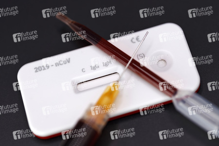 Symbolfoto Corona-Test