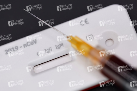 Symbolfoto Corona-Test