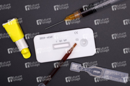 Symbolfoto Corona-Test