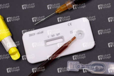 Symbolfoto Corona-Test