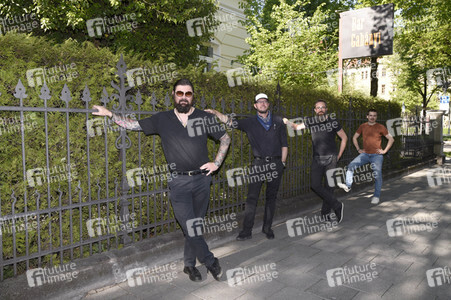 Fototermin mit Django 3000 und Fany Kammerlander in München