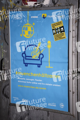 Symbolfoto Corona Verhaltensmaßnahmen in München