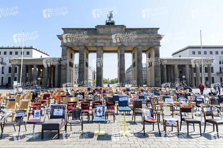 Protest wegen unzureichender Coronahilfe in Berlin