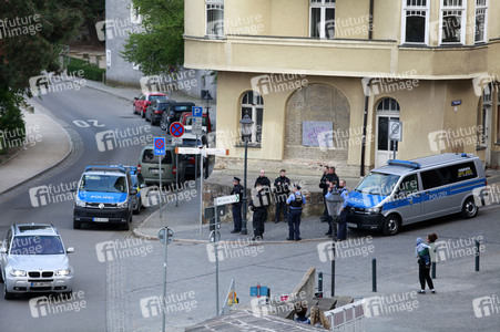 Demonstration gegen Schließung der deutsch-polnischen Grenze in Görlitz