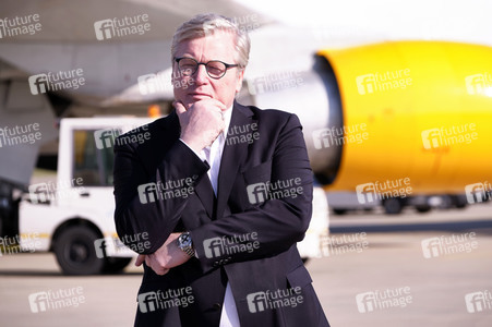 Ankunft von Corona-Schutzmaterialien aus China in Hannover