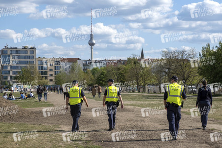 Polizeikontrolle in Berlin