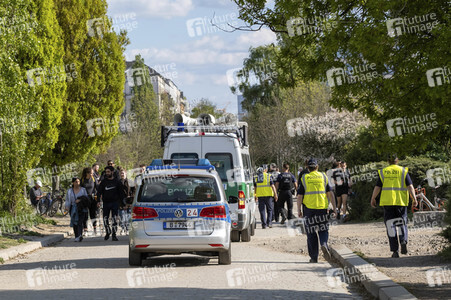 Polizeikontrolle in Berlin