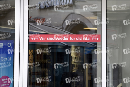 Symbolfoto Ladenöffnungen nach Lockerung der Corona-Beschränkungen