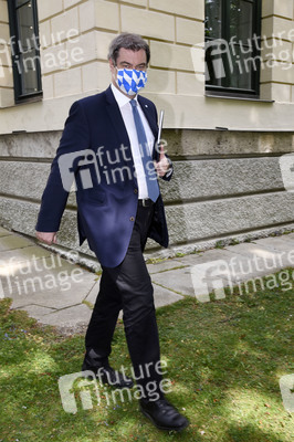 Pressekonferenz zu Corona-Pandemie in München
