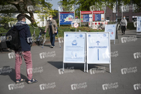 Das Universitätsklinikum Hamburg-Eppendorf in Hamburg