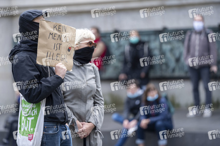 1. Mai-Demonstration in Köln