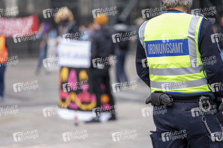 1. Mai-Demonstration in Köln