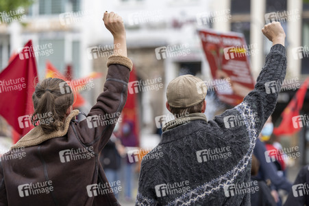 1. Mai-Demonstration in Köln