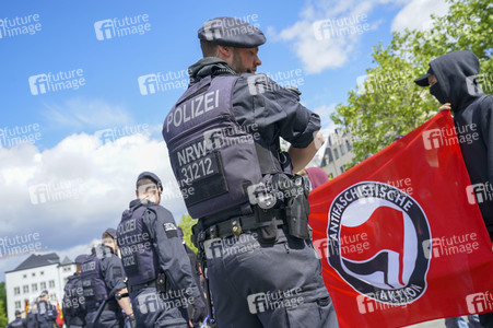1. Mai-Demonstration in Köln