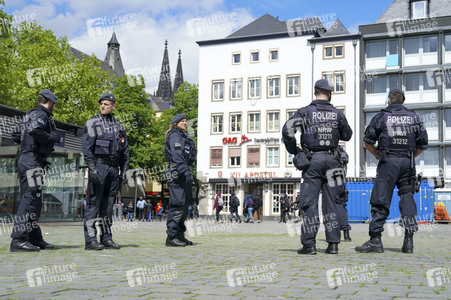 1. Mai-Demonstration in Köln