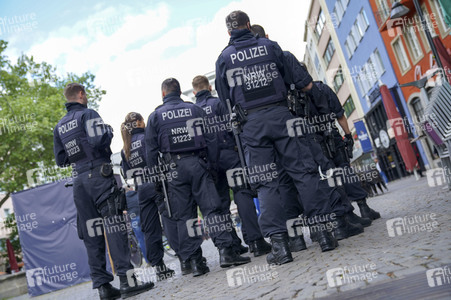1. Mai-Demonstration in Köln