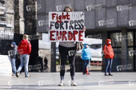 1. Mai-Demonstration in Köln