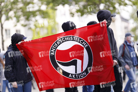 1. Mai-Demonstration in Köln