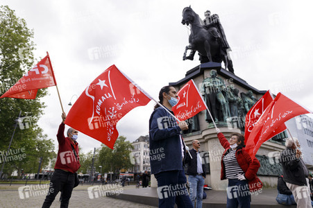 1. Mai-Demonstration in Köln
