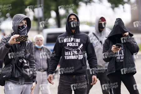 1. Mai-Demonstration in Köln
