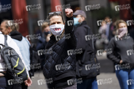 1. Mai-Demonstration in Köln