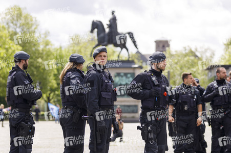 1. Mai-Demonstration in Köln