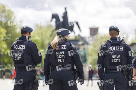 1. Mai-Demonstration in Köln