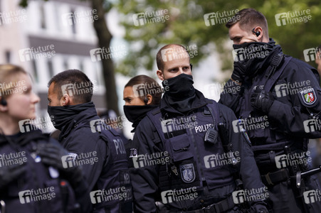 1. Mai-Demonstration in Köln