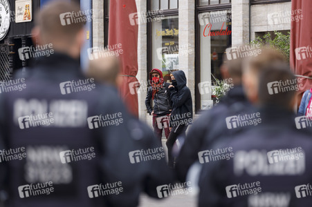 1. Mai-Demonstration in Köln