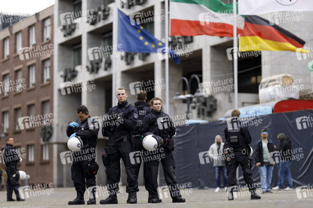 1. Mai-Demonstration in Köln