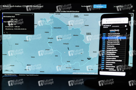 Symbolfoto COVID-19 Dashboard