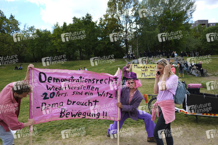 Mai-Demo in Berlin