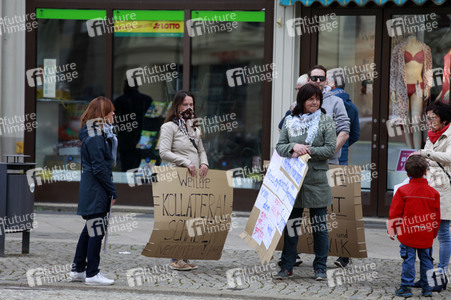 Demonstration zur Erhaltung der Grundrechte in Görlitz