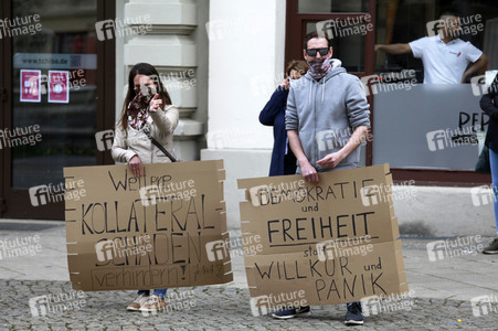 Demonstration zur Erhaltung der Grundrechte in Görlitz