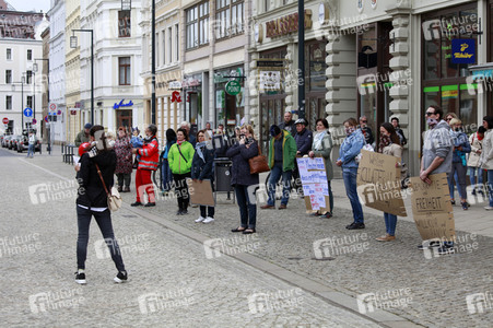 Demonstration zur Erhaltung der Grundrechte in Görlitz