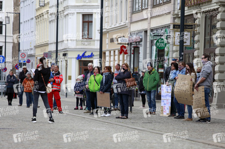 Demonstration zur Erhaltung der Grundrechte in Görlitz