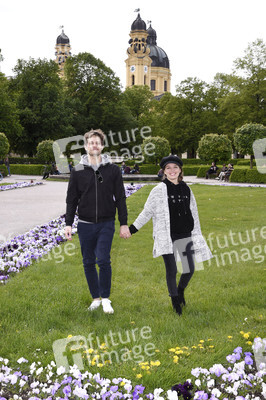 Fototermin mit Philip Birnstiel und Darya Gritsyuk in München