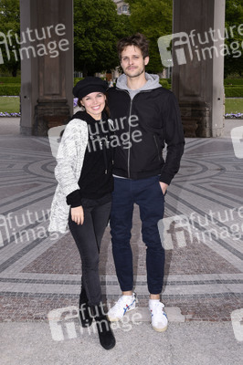Fototermin mit Philip Birnstiel und Darya Gritsyuk in München