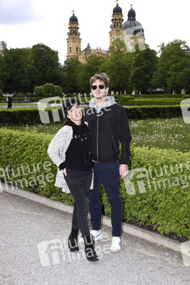 Fototermin mit Philip Birnstiel und Darya Gritsyuk in München