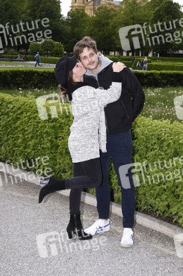 Fototermin mit Philip Birnstiel und Darya Gritsyuk in München