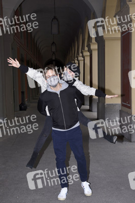 Fototermin mit Philip Birnstiel und Darya Gritsyuk in München