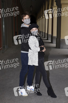 Fototermin mit Philip Birnstiel und Darya Gritsyuk in München